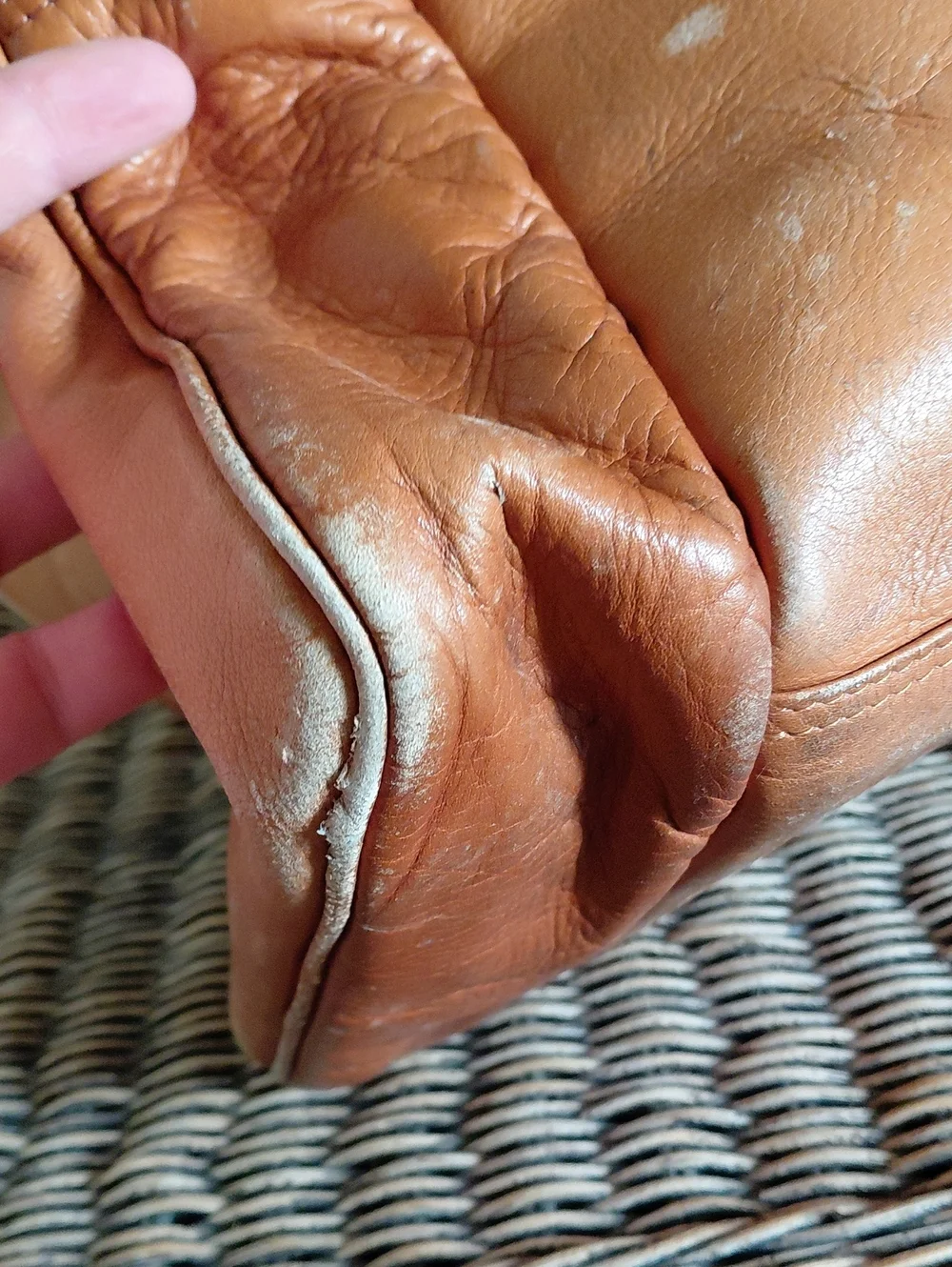Vintage Leather Travel Weekender Duffel Bag *Final Price*